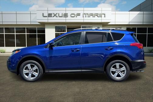 Blue Crush Metallic 2015 Toyota RAV4 XLE