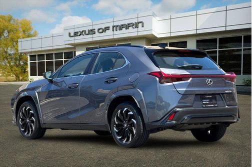 Cloudburst Gray with Obsidian Roof 2024 Lexus UX 250h F Sport