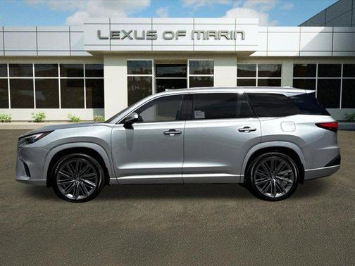Celestial Silver Metallic 2026 Lexus TX 550h+ Luxury