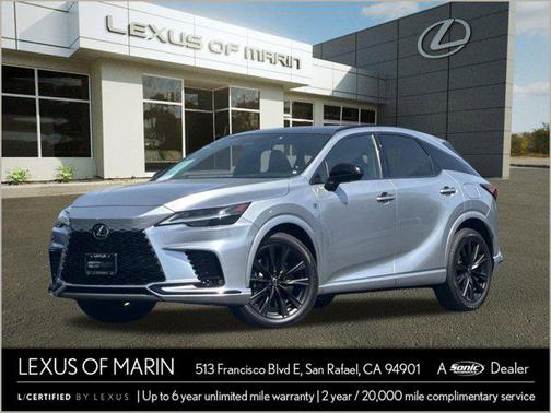 Nebula Gray Pearl 2023 Lexus RX 500h F SPORT Performance
