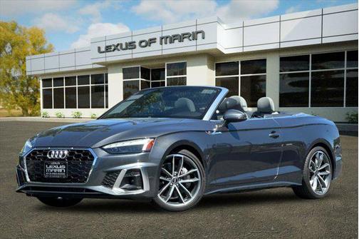 Daytona Gray Pearl Effect/Black Roof 2024 Audi A5 45 S line Premium Plus