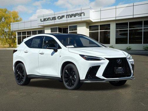 Ultra White 2026 Lexus NX 450h+ F SPORT Handling