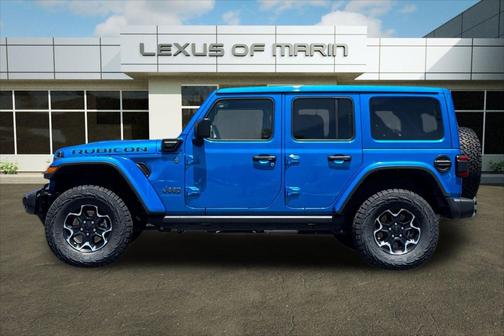 Hydro Blue Pearlcoat 2023 Jeep Wrangler 4xe Rubicon