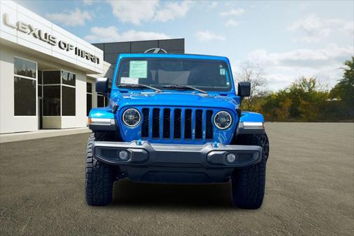Hydro Blue Pearlcoat 2023 Jeep Wrangler 4xe Rubicon