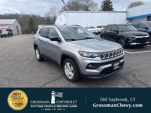 Billet Silver Metallic Clearcoat 2022 Jeep Compass Latitude