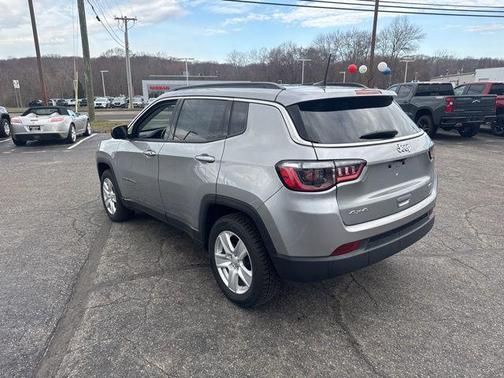 Billet Silver Metallic Clearcoat 2022 Jeep Compass Latitude