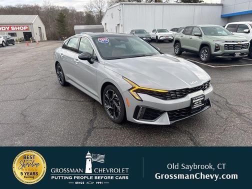 Wolf Gray 2025 Kia K5 GT-Line