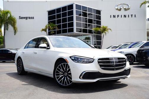 Diamond White 2022 Mercedes-Benz S-Class S 580 4MATIC