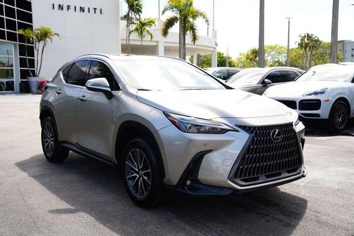 Silver 2024 Lexus NX 250 Premium