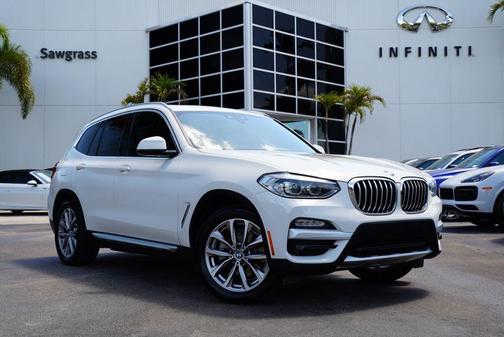Alpine White 2019 BMW X3 sDrive30i