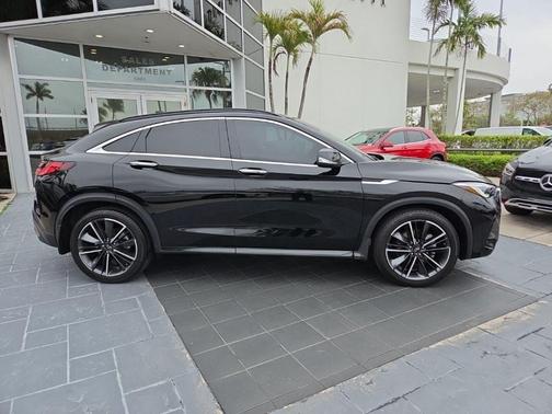 Black Obsidian 2023 INFINITI QX55 ESSENTIAL