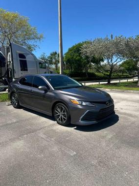 Predawn Gray Mica 2024 Toyota Camry XLE