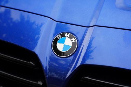 Blue Metallic 2024 BMW M3 Competition xDrive