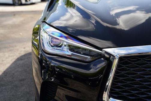 Black Obsidian 2025 INFINITI QX50 LUXE