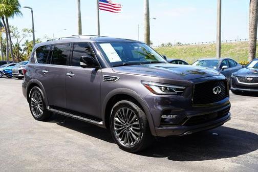 Anthracite Gray 2023 INFINITI QX80 PREMIUM SELECT
