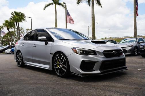 Ice Silver Metallic 2019 Subaru WRX STI Base