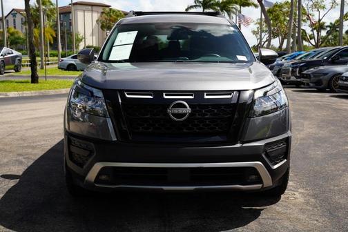 Gun Metallic 2023 Nissan Pathfinder Rock Creek