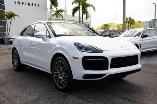 White 2022 Porsche Cayenne S Coupe AWD