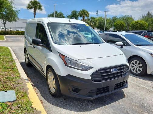 Frozen White 2023 Ford Transit Connect XL