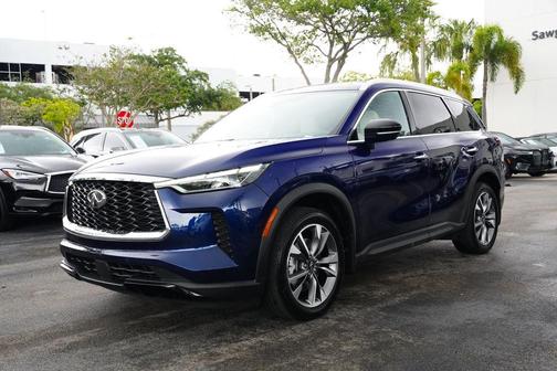 Grand Blue 2023 INFINITI QX60 Luxe