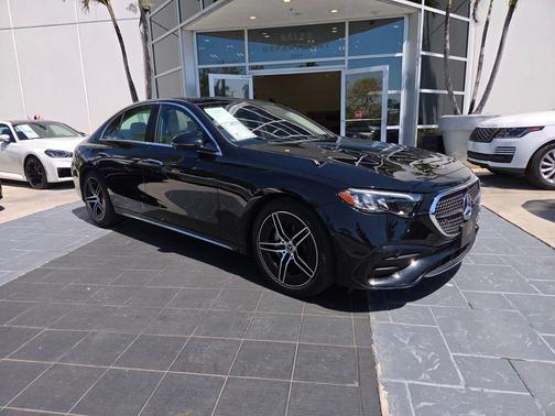 Black 2025 Mercedes-Benz E-Class E 350