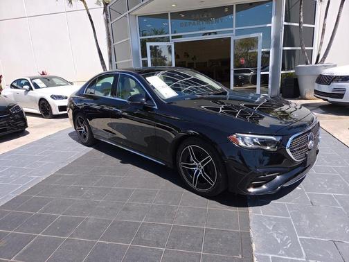 Black 2025 Mercedes-Benz E-Class E 350