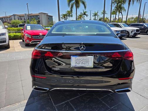 Black 2025 Mercedes-Benz E-Class E 350