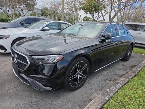 Black 2025 Mercedes-Benz E-Class E 350