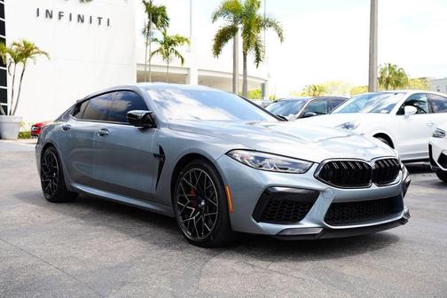 Bluestone Metallic 2022 BMW M8 Competition Gran Coupe