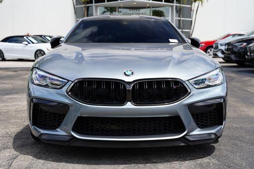 Bluestone Metallic 2022 BMW M8 Competition Gran Coupe