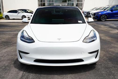 White 2021 Tesla Model 3 Standard Range Plus