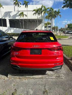 Progressive Red 2025 Audi Q3 45 S line Premium