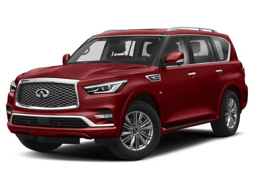 Coulis Red 2020 INFINITI QX80 Luxe
