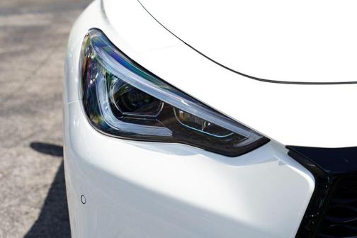 Majestic White 2022 INFINITI Q60 3.0t Red Sport 400