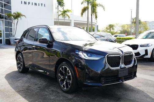 Black Sapphire Metallic 2025 BMW X3 30 xDrive