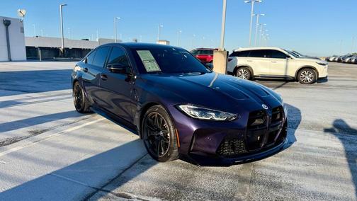 Techno Violet 2023 BMW M3 Competition xDrive
