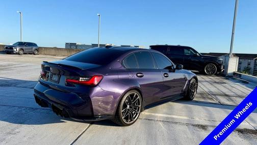 Techno Violet 2023 BMW M3 Competition xDrive