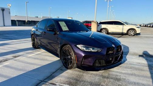 Techno Violet 2023 BMW M3 Competition xDrive
