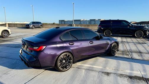 Techno Violet 2023 BMW M3 Competition xDrive