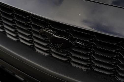 Shadow Black 2025 Ford Mustang EcoBoost Premium