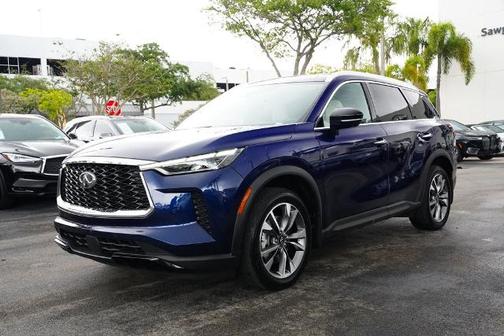 Grand Blue 2023 INFINITI QX60 LUXE