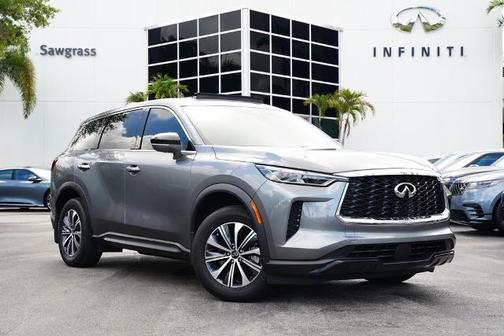 Graphite Shadow 2024 INFINITI QX60 PURE