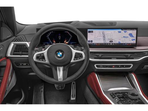 Alpine White 2025 BMW X6 xDrive40i