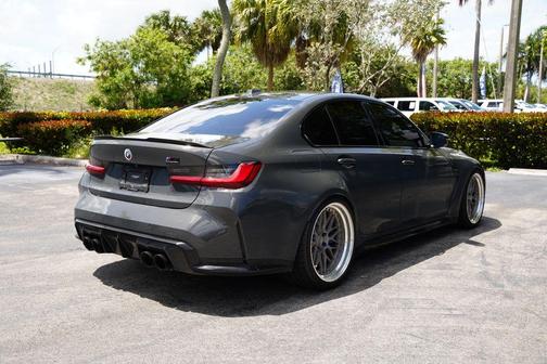 Gray Metallic 2023 BMW M3 Competition xDrive