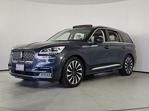 FLIGHT BLUE MET CC 2023 Lincoln Aviator BLACK LABEL GRAND TOURING