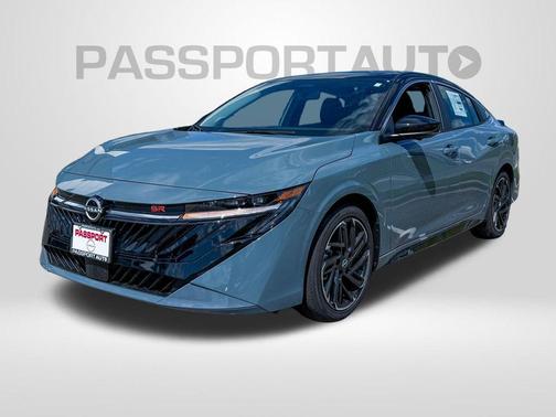 Atlantic Gray/Super Black 2026 Nissan Sentra SR
