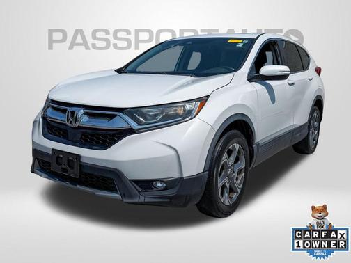 Platinum White Pearl 2019 Honda CR-V EX-L