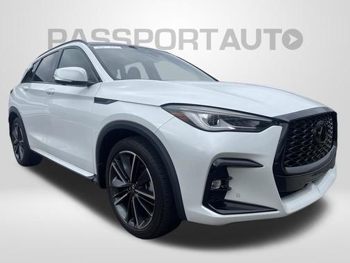 Radiant White 2023 INFINITI QX50 SPORT