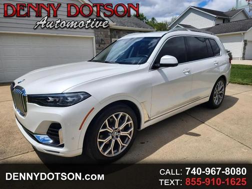 Mineral White Metallic 2019 BMW X7 xDrive40i