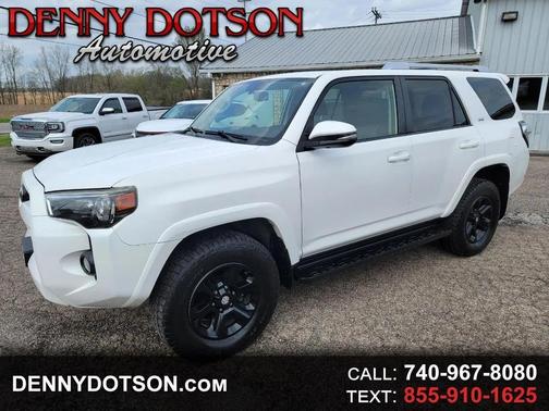 Super White 2015 Toyota 4Runner Trail Premium